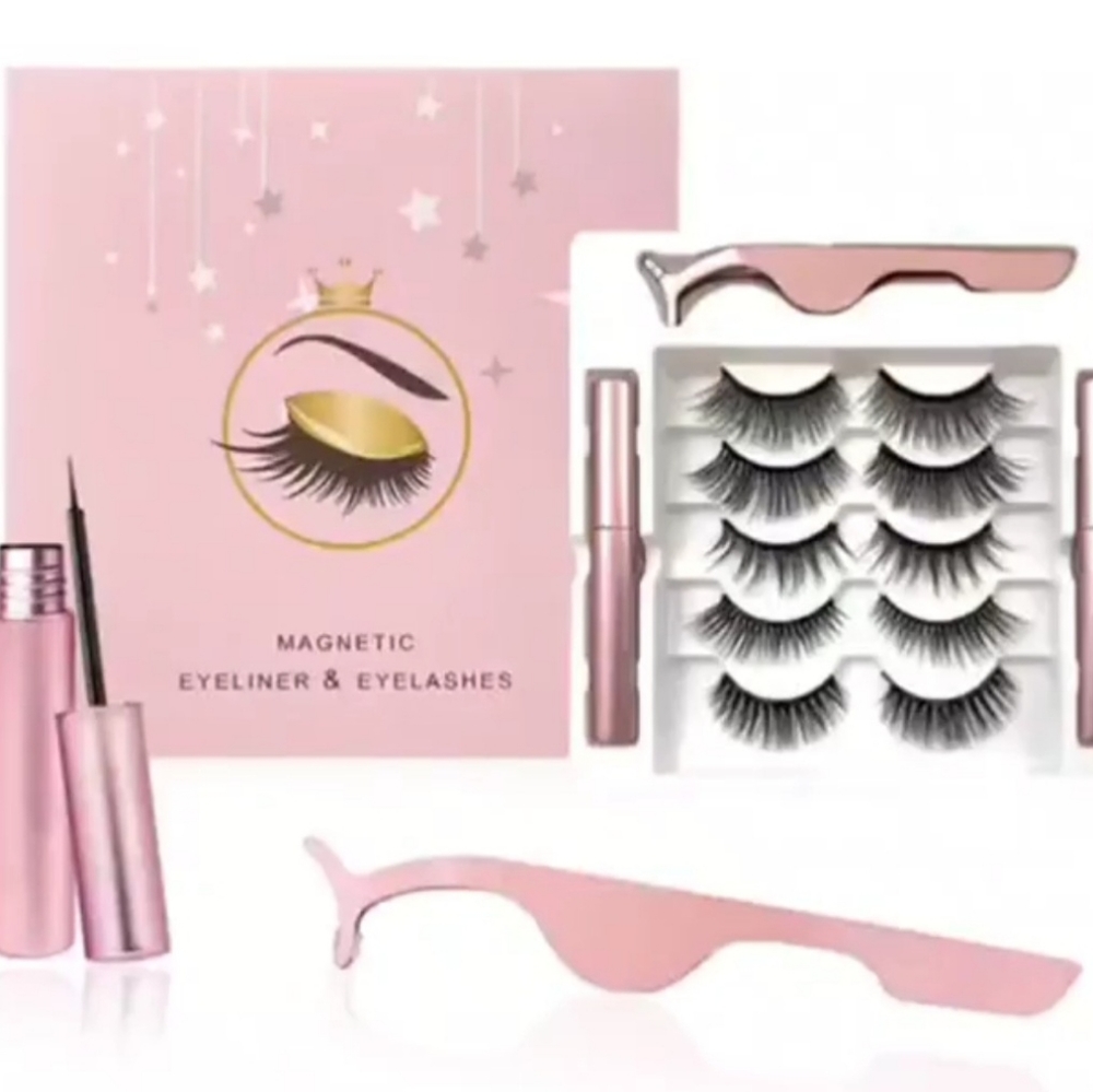 2021 Upgraded 6D Magnetic Eyelashes Kit